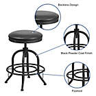 Alternate image 4 for Flash Furniture 24-Inch Bar Stool with Swivel Lift in Black