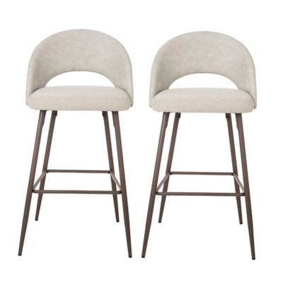 Off White Bar Stools Bed Bath Beyond, Off White Cloth Bar Stools