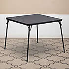 Alternate image 4 for Flash Furniture Folding Card Table in Black