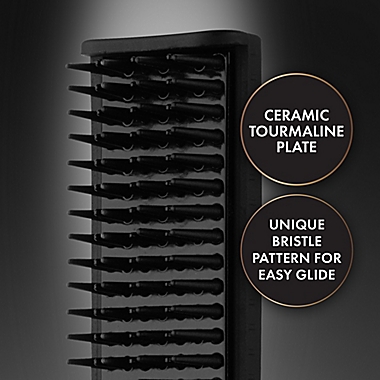 HT&trade; Men by Hot Tools&reg; Beard Straightener Brush. View a larger version of this product image.