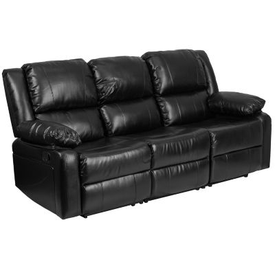 Flash Furniture Harmony Sofa in Black