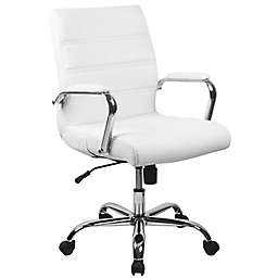 Flash Furniture Executive Chair in White