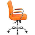 Alternate image 8 for Flash Furniture Mid-Back Vinyl Executive Swivel Office Chair