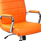 Alternate image 4 for Flash Furniture Mid-Back Vinyl Executive Swivel Office Chair