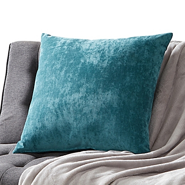Greendale Home Fashions Velvet Square Throw Pillow. View a larger version of this product image.