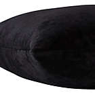 Alternate image 1 for Greendale Home Fashions Velvet Square Throw Pillow in Black