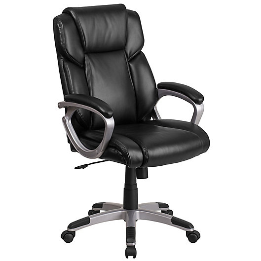 Alternate image 1 for Flash Furniture Mid-Back Bonded Leather Executive Office Chair