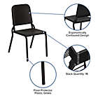 Alternate image 6 for Flash Furniture Melody Band Stacking Chair in Black