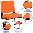 Alternate image 9 for Flash Furniture Ultra-Padded Stadium Chair in Orange