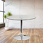 Alternate image 7 for Flash Furniture 39.25-Inch Round Glass Table in Chrome