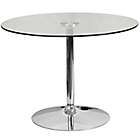 Alternate image 0 for Flash Furniture 39.25-Inch Round Glass Table in Chrome