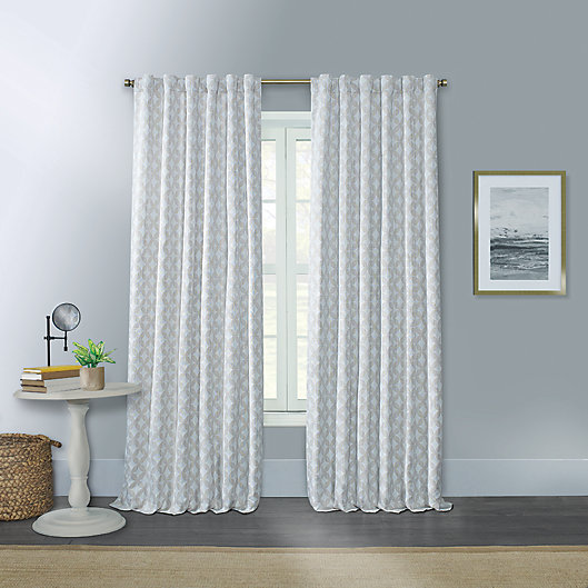 Alternate image 1 for Willow 100% Rod Blackout Pocket/Back Tab Window Curtain Panel (Single)