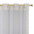 Alternate image 2 for Willow 100% Blackout Rod Pocket/Back Tab Window Curtain Panel in Linen (Single)