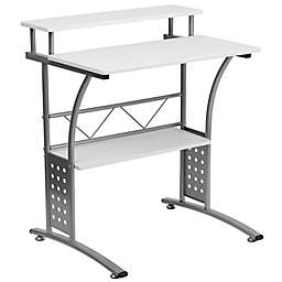 Flash Furniture 23.5-Inch Clifton Computer Desk in White