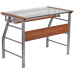 Flash Furniture 29.5-Inch Computer Desk in Cherry