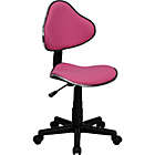 Alternate image 0 for Flash Furniture 31-Inch - 35.75-Inch Upholstered Task Chair in Pink