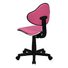 Alternate image 9 for Flash Furniture 31-Inch - 35.75-Inch Upholstered Task Chair in Pink