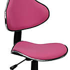 Alternate image 4 for Flash Furniture 31-Inch - 35.75-Inch Upholstered Task Chair in Pink