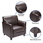 Alternate image 3 for Flash Furniture 32.25-Inch Leather Reception Chair