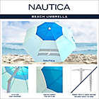 Alternate image 5 for Nautica&reg; 7-Foot Beach Umbrella in Blue