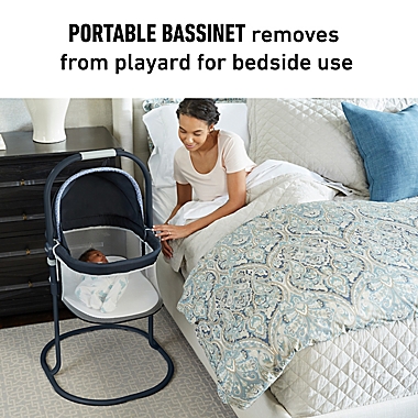 Graco&reg; Pack &#39;n Play&reg; Day2Dream Bassinet Playard in Hutton. View a larger version of this product image.