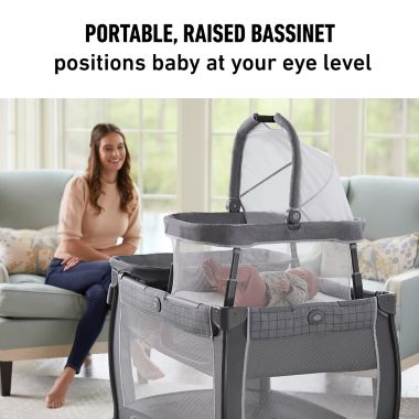 Graco&reg; Pack &#39;n Play&reg; Day2Dream&trade; Travel Playard Bassinet in Rainier. View a larger version of this product image.