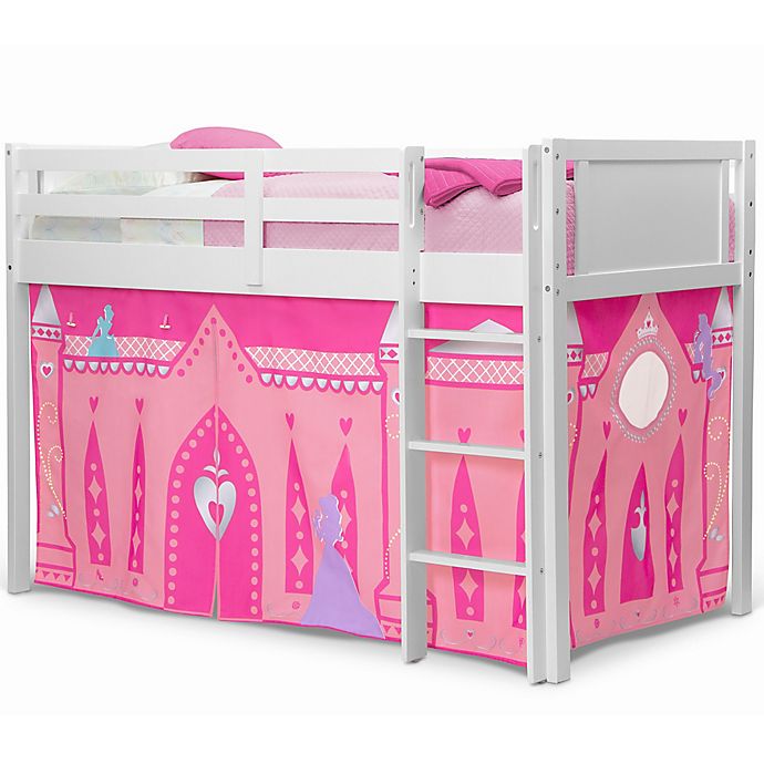 Delta Children® Disney Princess Lofted Bed Tent in Pink
