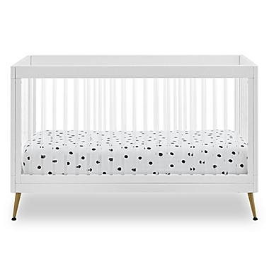 Delta Children Sloane 4-in-1 Acrylic Convertible Crib with Rails. View a larger version of this product image.