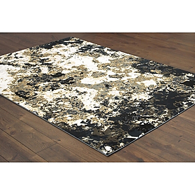 Amaya Rugs Bartley Finn Area Rug in Navy. View a larger version of this product image.
