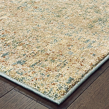 Amaya Rugs Campbell Hadley 5&#39;3 x 7&#39;3 Area Rug in Blue. View a larger version of this product image.