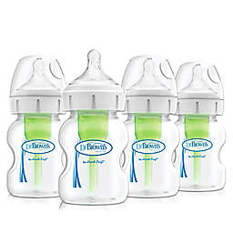 Dr. Brown's® Options+™ Wide Neck 4-Pack 5 oz. Baby Bottles