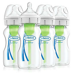 Dr. Brown's® Options+™ Wide Neck 4-Pack 9 oz. Baby Bottles