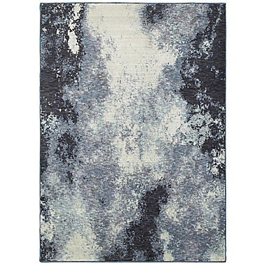 Amaya Rugs Eldon Farris Rug in Navy. View a larger version of this product image.