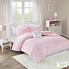 Alternate image 8 for Mi Zone Rosalie 4-Piece Full/Queen Comforter Set in Pink/Silver