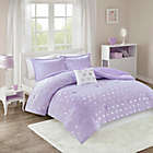 Alternate image 0 for Mi Zone Rosalie 4-Piece Full/Queen Comforter Set in Purple/Silver