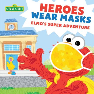 Sesame Street&reg; "Heroes Wear Masks Elmo's Super Adventure" Book. View a larger version of this product image.