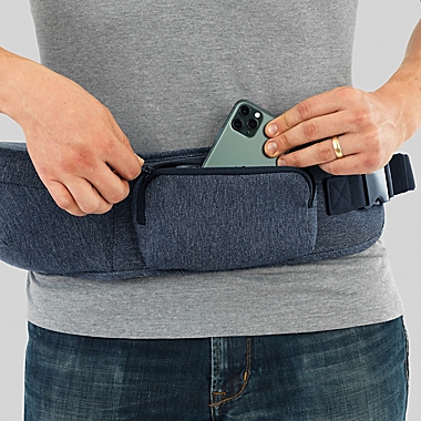 Chicco SideKick&trade; Hip Seat Carrier in Titanium. View a larger version of this product image.