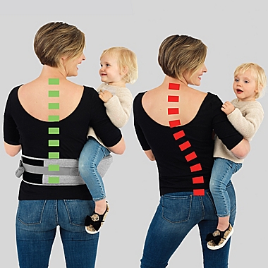 Chicco SideKick&trade; Plus 3-in-1 Hip Seat Carrier in Titanium. View a larger version of this product image.