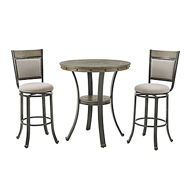 Long Bridge Pub Table in Grey. View a larger version of this product image.