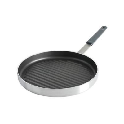 Our Table&trade; Commercial Nonstick 12-Inch Aluminum Grill Pan