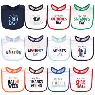 holiday bibs for baby boy