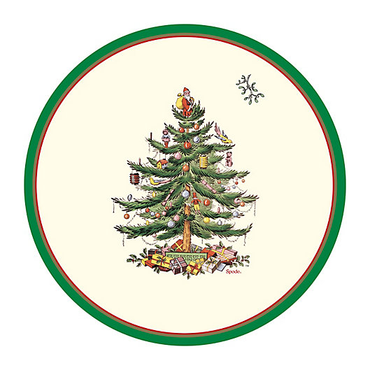 Alternate image 1 for Spode Christmas Tree 8-Inch Paper Salad Plates (Set of 12)