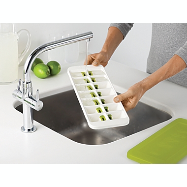 Joseph Joseph&reg; QuickSnap&trade; Plus Easy-Release Ice Tray in Green. View a larger version of this product image.
