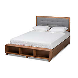 Baxton Studio Angela Platform Bed with Storage