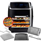 Alternate image 0 for Modernhome Aria 10 qt. Air Fryer with Accessory Set in Black