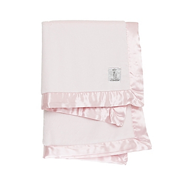 Little Giraffe &reg; Luxe &trade; Receiving Blanket in Pink. View a larger version of this product image.