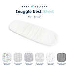 Alternate image 1 for Baby Delight&reg; Snuggle Nest&trade; Fitted Bassinet Sheet in White