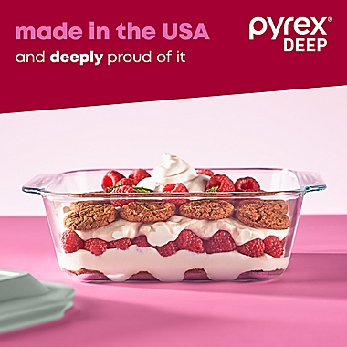Pyrex&reg; Deep 8-Inch x 8-Inch Square Baking Dish. View a larger version of this product image.