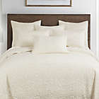 Alternate image 2 for Homthreads Beckett 3-Piece Reversible Queen Bedspread Set in Cream