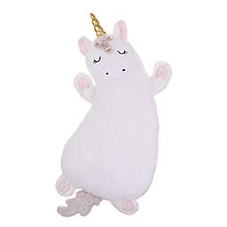 Little Love by NoJo® Oversized Sleepy Stuffed Plush Unicorn in White